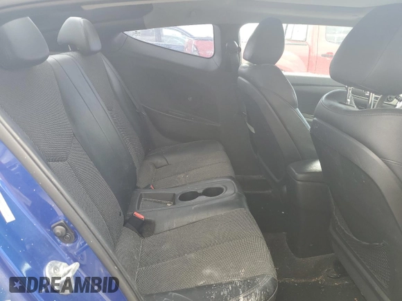 2013 Hyundai Veloster w/Gray Int with VIN KMHTC6AD5DU102803, listed as a Copart auction lot 58628935 with 129,616 mi miles and Salvage title. Bid and sale history available at DreamBid. Image 10.