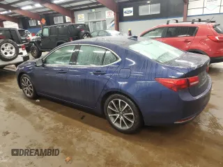 2017 Acura TLX V6 w/Technology Pkg with VIN 19UUB3F53HA002431, listed as a Copart auction lot 84691574 with 186,287 mi miles and Salvage title. Bid and sale history available at DreamBid. Image 2.