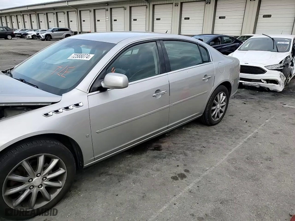 2007 Buick Lucerne CXS with VIN 1G4HE57Y97U129379, listed as a Copart auction lot 72588074 with NaN miles and Salvage Title. Bid and sale history available at carsss.com. Image 11.