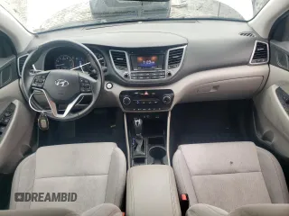 2017 Hyundai Tucson Sport with VIN KM8J33A23HU355807, listed as a Copart auction lot 58431795 with 127,353 mi miles and Salvage title. Bid and sale history available at DreamBid. Image 8.