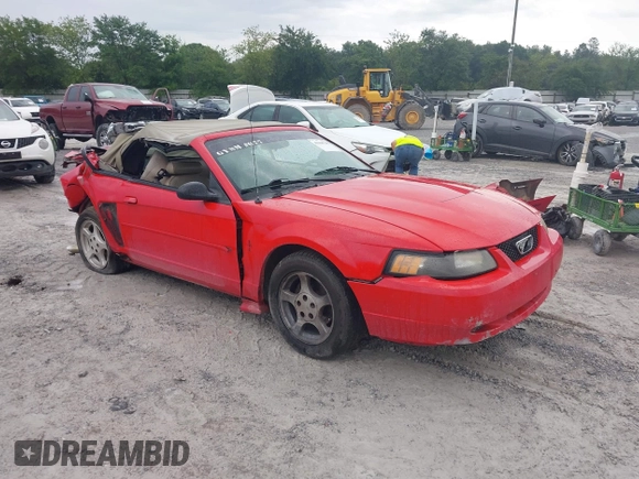 2003 Ford Mustang Deluxe with VIN 1FAFP44433F314534, listed as a IAAI auction lot 42368748 with 171,980 mi miles and . Bid and sale history available at DreamBid. Image 1.