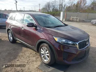 2019 Kia Sorento S V6 with VIN 5XYPGDA54KG559320, listed as a IAAI auction lot 40754605 with 68,555 mi miles. Bid and sale history available at carsss.com. Image 1.