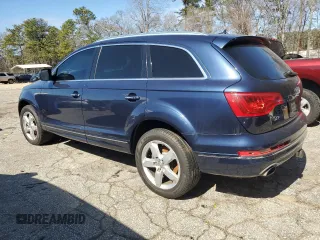 2014 Audi Q7 3.0T Premium Plus with VIN WA1LGAFE0ED018087, listed as a Copart auction lot 46578555 with 151,709 mi miles and Clean Title. Bid and sale history available at carsss.com. Image 2.