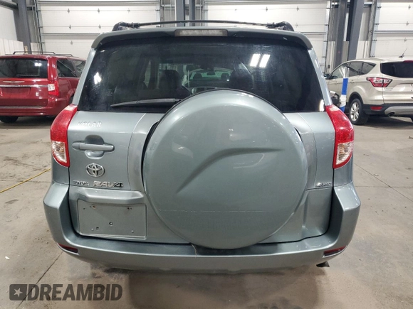 2008 Toyota RAV4 with VIN JTMBD33V585210873, listed as a Copart auction lot 49833605 with 200,143 mi miles and Salvage Title. Bid and sale history available at carsss.com. Image 6.