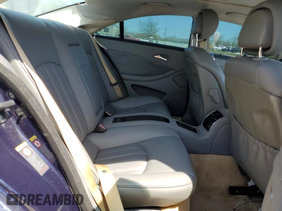 2007 Mercedes-Benz CLS 550 with VIN WDDDJ72X67A105461, listed as a Copart auction lot 53457615 with 9,376 mi miles and Clean title. Bid and sale history available at DreamBid. Image 10.