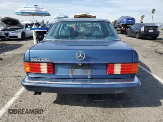1986 Mercedes-Benz 560 with VIN WDBCA39DXGA234294, listed as a Copart auction lot 45984235 with 90,933 mi miles and Clean Title. Bid and sale history available at DreamBid. Image 6.