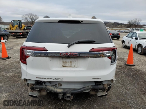 2023 GMC Acadia SLT с VIN 1GKKNUL44PZ215164, выставлен на аукционе Copart как лот 82207744 с пробегом 31 944 миль миль и Списание • Salvage title. История ставок и продаж доступна на DreamBid. Изображение 6.