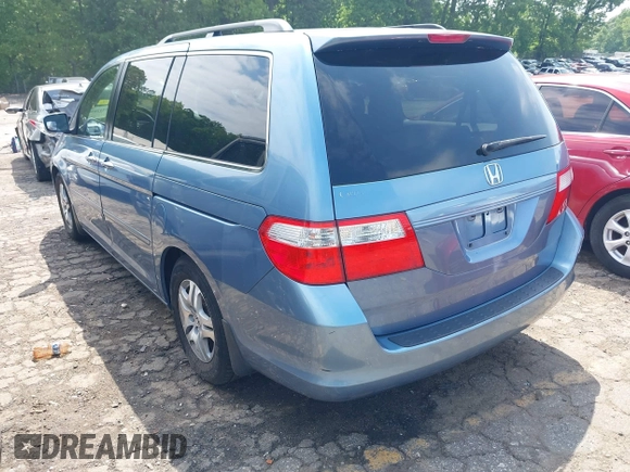 2006 Honda Odyssey EX z VIN 5FNRL38476B120251, wystawiony jako IAAI lot #42128586 z przebiegiem 171 372 mil mil oraz . Historia ofert i sprzedaży dostępna na DreamBid. Obrazek 3.