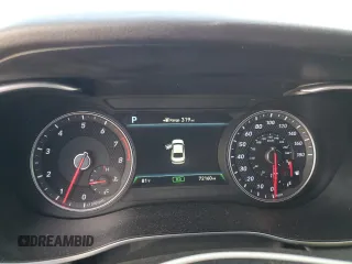 2019 Genesis G70 3.3T Advanced with VIN KMTG34LE4KU034332, listed as a Copart auction lot 76933854 with 72,160 mi miles and Non Repairable. Bid and sale history available at carsss.com. Image 9.