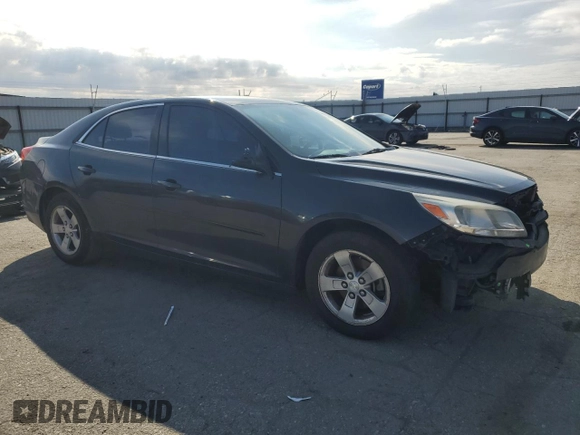 2014 Chevrolet Malibu LS with VIN 1G11B5SL4EF131223, listed as a Copart auction lot 47817845 with 94,330 mi miles and Salvage Title. Bid and sale history available at DreamBid. Image 4.