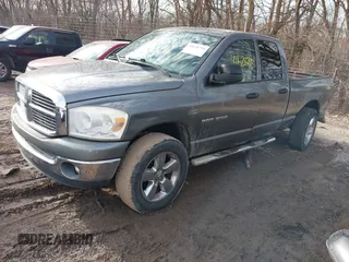 2007 Dodge 1500 Laramie with VIN 1D7HU18237S202967, listed as a IAAI auction lot 41628793 with 252,145 mi miles. Bid and sale history available at carsss.com. Image 2.