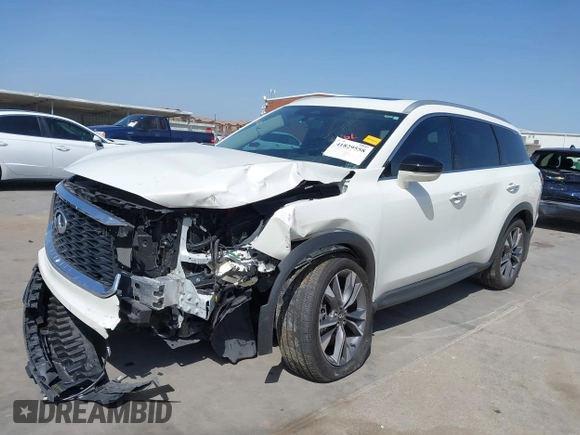 2024 Infiniti QX60 Luxe with VIN 5N1DL1FR2RC354193, listed as a IAAI auction lot 41829558 with 7,748 mi miles and . Bid and sale history available at DreamBid. Image 21.