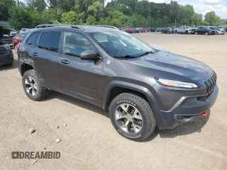 2014 Jeep Cherokee Trailhawk with VIN 1C4PJMBS4EW187085, listed as a Copart auction lot 64106985 with 166,467 mi miles and Clean title. Bid and sale history available at DreamBid. Image 4.