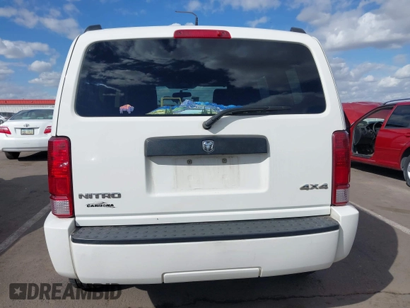 2008 Dodge Nitro SXT with VIN 1D8GU28K98W231848, listed as a IAAI auction lot 41696802 with 94,486 mi miles. Bid and sale history available at carsss.com. Image 16.