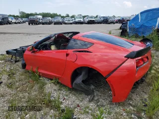 2016 Chevrolet Corvette 1LT with VIN 1G1YB2D74G5109129, listed as a Copart auction lot 59840144 with Not Provided miles and Non Repairable. Bid and sale history available at carsss.com. Image 2.