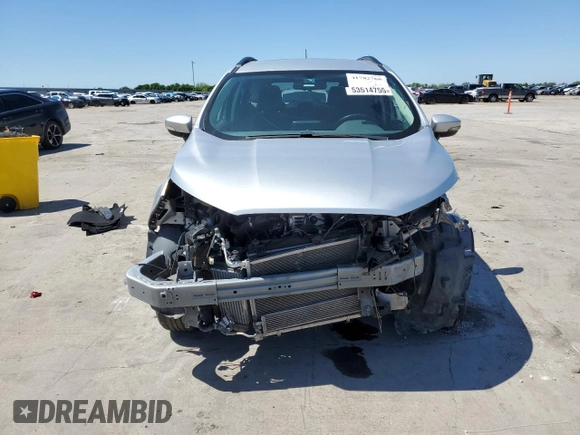 2020 Ford EcoSport SE z VIN MAJ3S2GE0LC394354, wystawiony jako Copart lot #53514755 z przebiegiem Nie podano mil oraz Szkoda całkowita • Salvage title. Historia ofert i sprzedaży dostępna na DreamBid. Obrazek 5.