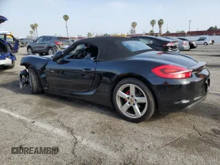 2014 Porsche Boxster S with VIN WP0CB2A86ES141352, listed as a Copart auction lot 58347315 with Not provided miles and Salvage title. Bid and sale history available at DreamBid. Image 2.