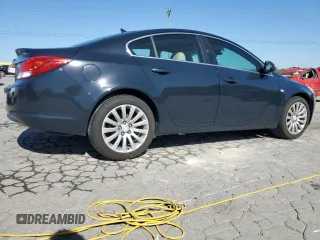 2011 Buick Regal CXL RL4 with VIN W04GS5EC7B1013411, listed as a Copart auction lot 52740735 with 223,154 mi miles and Salvage Title. Bid and sale history available at carsss.com. Image 3.