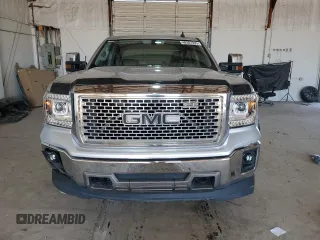 2015 GMC Sierra 1500 SLT with VIN 3GTU2VEC3FG146215, listed as a Copart auction lot 48387535 with 193,595 mi miles and Salvage Title. Bid and sale history available at DreamBid. Image 5.