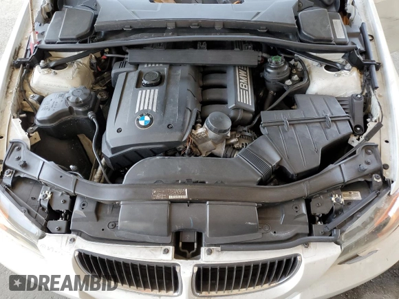 2008 BMW 3 Series 328i with VIN WBAVA37558NL54209, listed as a Copart auction lot 64012685 with 129,324 mi miles and Salvage title. Bid and sale history available at DreamBid. Image 11.