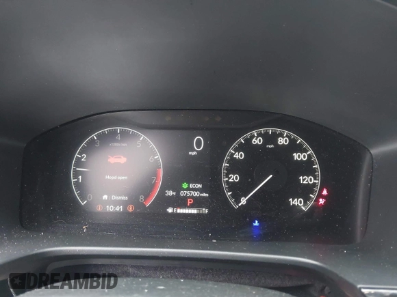 2024 Honda CR-V EX-L with VIN 2HKRS3H79RH321197, listed as a IAAI auction lot 41635653 with 75,700 mi miles and . Bid and sale history available at DreamBid. Image 7.