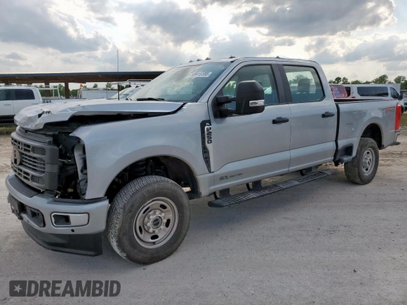 2024 Ford F-250 XL with VIN 1FT7W2BT0RED97130, listed as a Copart auction lot 58915155 with 17,269 mi miles and Salvage title. Bid and sale history available at DreamBid. Image 1.