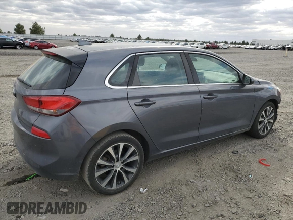 2018 Hyundai Elantra GT with VIN KMHH35LE7JU063780, listed as a Copart auction lot 69367994 with 105,083 mi miles and Salvage Title. Bid and sale history available at carsss.com. Image 3.