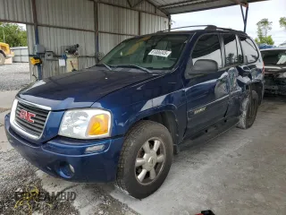 2004 GMC Envoy SLE с VIN 1GKDS13S242420159, выставлен на аукционе Copart как лот 61806345 с пробегом Не указан миль и Списание • Salvage title. История ставок и продаж доступна на DreamBid. Изображение 1.