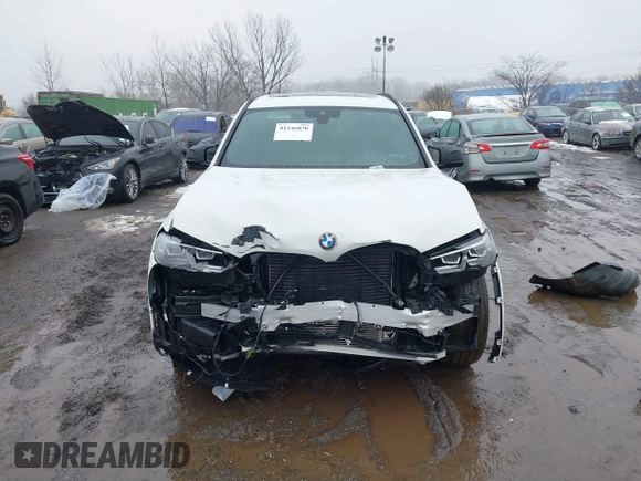 2023 BMW X3 M40i with VIN 5UX83DP07P9S24703, listed as a IAAI auction lot 41546870 with 27,127 mi miles and . Bid and sale history available at DreamBid. Image 12.