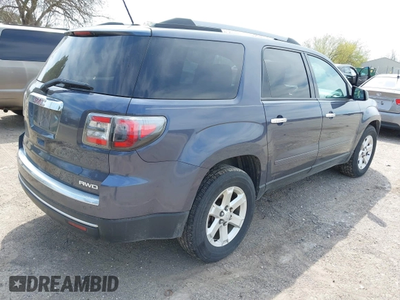 2014 GMC Acadia SLE z VIN 1GKKVPKD0EJ165183, wystawiony jako IAAI lot #42209675 z przebiegiem 249 312 mil mil oraz . Historia ofert i sprzedaży dostępna na DreamBid. Obrazek 4.