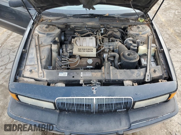1991 Buick Regal with VIN 2G4WB14L2M1807172, listed as a Copart auction lot 68718244 with 92,450 mi miles and Salvage Title. Bid and sale history available at DreamBid. Image 11.