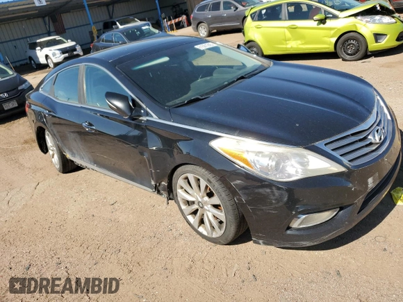 2013 Hyundai Azera with VIN KMHFH4JG2DA251149, listed as a Copart auction lot 61501245 with 145,044 mi miles and Clean title. Bid and sale history available at DreamBid. Image 4.