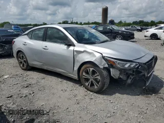 2023 Nissan Sentra SV z VIN 3N1AB8CV3PY221938, wystawiony jako Copart lot #55152145 z przebiegiem 48 786 mil mil oraz Szkoda całkowita • Salvage title. Historia ofert i sprzedaży dostępna na DreamBid. Obrazek 4.