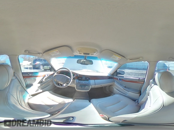 2003 Cadillac DeVille with VIN 1G6KD54YX3U169808, listed as a Copart auction lot 50146185 with 91,249 mi miles and Salvage Title. Bid and sale history available at carsss.com. Image 12.