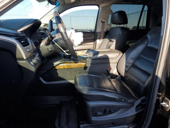 2017 GMC Yukon Denali with VIN 1GKS2CKJ5HR248671, listed as a Copart auction lot 50127715 with 83,376 mi miles and Salvage Title. Bid and sale history available at carsss.com. Image 7.
