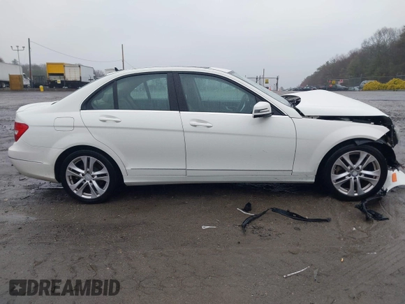 2012 Mercedes-Benz C-Class C 300 Sport with VIN WDDGF8BB3CA692642, listed as a IAAI auction lot 41941313 with 119,021 mi miles. Bid and sale history available at carsss.com. Image 13.