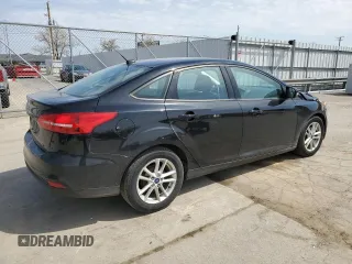 2017 Ford Focus SE with VIN 1FADP3F21HL204250, listed as a Copart auction lot 53553325 with 76,317 mi miles and Salvage title. Bid and sale history available at DreamBid. Image 3.