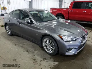 2018 Infiniti Q50 3.0t SPORT with VIN JN1EV7AR9JM444570, listed as a Copart auction lot 51449065 with NaN miles and Non Repairable. Bid and sale history available at carsss.com. Image 4.