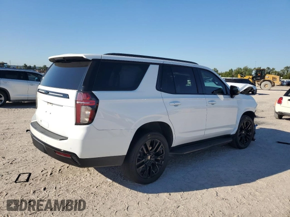 2021 Chevrolet Tahoe LS with VIN 1GNSCMKD5MR293121, listed as a Copart auction lot 73419424 with 75,657 mi miles and Salvage title. Bid and sale history available at DreamBid. Image 3.