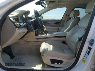 2012 BMW 7 Series 740Li with VIN WBAKB4C55CC575826, listed as a Copart auction lot 74012564 with 140,577 mi miles and Salvage Title. Bid and sale history available at carsss.com. Image 7.