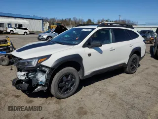 2023 Subaru Outback Wilderness with VIN 4S4BTGUD1P3182186, listed as a Copart auction lot 51000225 with 24,233 mi miles and Salvage Title. Bid and sale history available at DreamBid. Image 1.