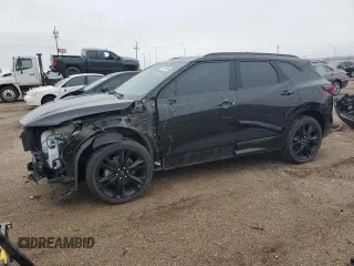 2019 Chevrolet Blazer RS z VIN 3GNKBJRS7KS631893, wystawiony jako Copart lot #57483685 z przebiegiem 53 650 mil mil oraz Szkoda całkowita • Salvage title. Historia ofert i sprzedaży dostępna na DreamBid. Obrazek 1.