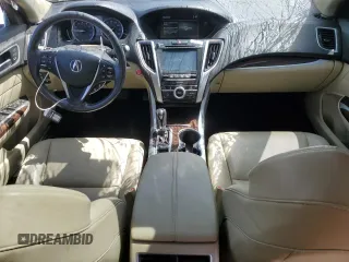 2020 Acura TLX with VIN 19UUB1F34LA016057, listed as a Copart auction lot 56383755 with 50,017 mi miles and Salvage title. Bid and sale history available at DreamBid. Image 8.