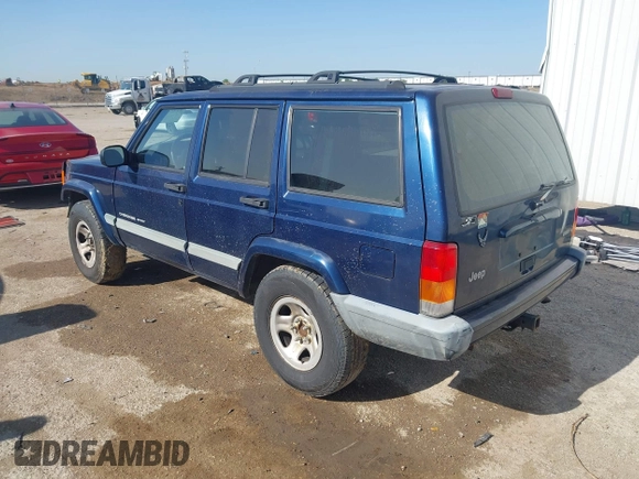 2001 Jeep Cherokee Sport with VIN 1J4FT48S01L522281, listed as a IAAI auction lot 41999570 with 261,698 mi miles and . Bid and sale history available at DreamBid. Image 3.