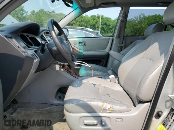 2005 Toyota Highlander z VIN JTEEP21A150081176, wystawiony jako Copart lot #60608585 z przebiegiem 218 821 mil mil oraz Czysty tytuł • Clean title. Historia ofert i sprzedaży dostępna na DreamBid. Obrazek 7.