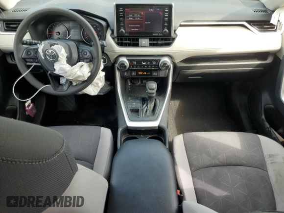 2019 Toyota RAV4 XLE with VIN JTMP1RFV6KD024642, listed as a Copart auction lot 57631075 with 36,051 mi miles and Salvage title. Bid and sale history available at DreamBid. Image 8.