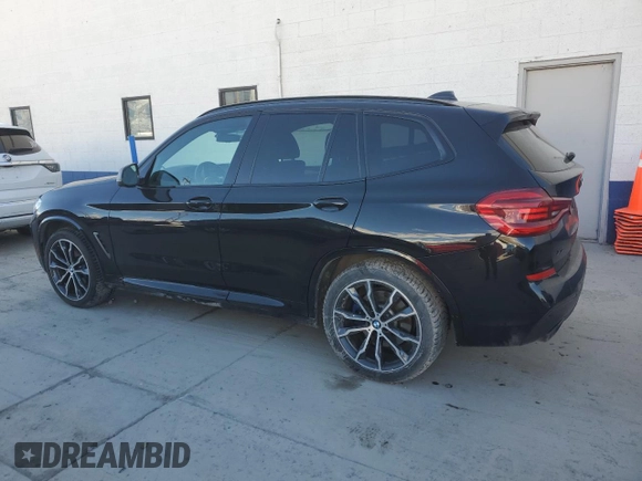 2019 BMW X3 M40i with VIN 5UXTS3C58K0Z07659, listed as a Copart auction lot 45926145 with 36,972 mi miles and Salvage Title. Bid and sale history available at DreamBid. Image 2.