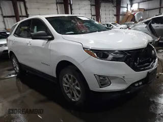 2019 Chevrolet Equinox LS with VIN 2GNAXSEV3K6273841, listed as a IAAI auction lot 41614654 with 39,887 mi miles and . Bid and sale history available at DreamBid. Image 1.