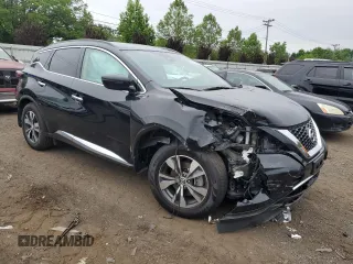 2022 Nissan Murano SV z VIN 5N1AZ2BS5NC127560, wystawiony jako Copart lot #60216845 z przebiegiem 60 994 mil mil oraz Czysty tytuł • Clean title. Historia ofert i sprzedaży dostępna na DreamBid. Obrazek 4.