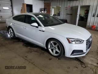 2019 Audi A5 Sportback Premium Plus с VIN WAUENCF57KA037892, выставлен на аукционе Copart как лот 59922355 с пробегом 55 179 миль миль и Списание • Salvage title. История ставок и продаж доступна на DreamBid. Изображение 4.